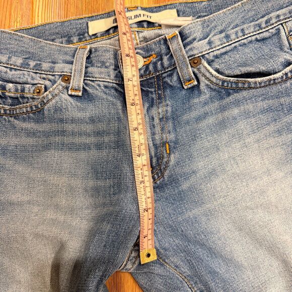 Gap Slim Fit Medium Wash Bootcut Jeans - Size 27 - Picture 6 of 7